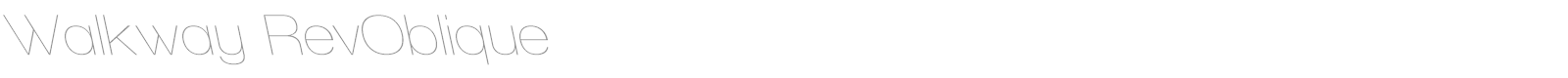 Walkway font preview